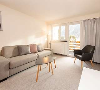 Alpin Ferienwohnung mit 1 Schlafzimmer